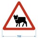 Дорожный знак 1.26 "Перегон скота", комм. пленка – вид товара 1