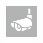 Видео наблюдение Трафарет, разметка, Видео наблюдение, многоразовый, камеры