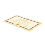 Сертификат Сделано Торжокскими мастерами, 120х200 мм Сертификат Сделано Торжокскими мастерами