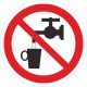 P 05 Запрещается использовать в качестве питьевой воды – вид товара 1