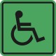 G-01 Пиктограмма тактильная Доступность для инвалидов всех категорий – вид товара 1
